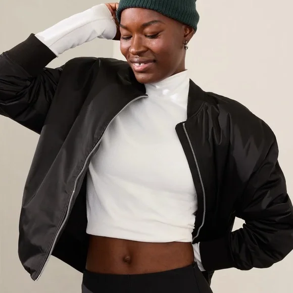 Athleta Cozy Hour Beanie, Cypress - Picture 2 of 4